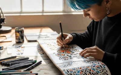 Should You Stencil or Freehand Your Skateboard Designs?