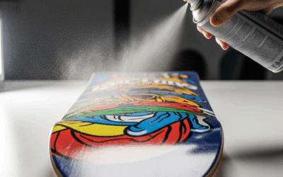Protective Clear Coats That Won’t Ruin Your Painted Skateboard Art